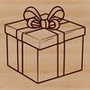 A simple vector box illustration suitable for digital design projects.