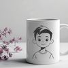Simple Vector Boy Illustration Illustration of a young child in simple vector style.