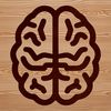 Vector diagram of the brain's cerebral cortex and cerebellum for educational purposes.