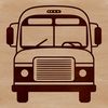 Free Public Transportation Icon Design A detailed vector illustration of a standard city bus with multiple features.