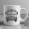 Bus Illustration Vector Graphic A simple illustration of a vehicle, designed as a vector graphic.