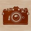 High-Tech Photography Equipment A vector illustration of a camera with a futuristic design.