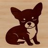 A simple illustration of a small dog breed, ideal for commercial or personal use in various designs.