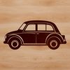 A detailed vector illustration of a vehicle, suitable for cutting machine designs.