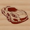 Simple Vehicle Design A simple illustration of a modern vehicle with sleek lines and details.