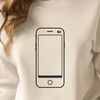 Beautiful Mobile Device Illustration A high-resolution digital illustration of a smartphone.