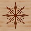 Christmas Star Graphics Free Christmas star clip art in vector format.