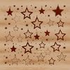 A detailed vector illustration of a star symbol in various colors.