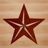 Vector Star Graphic A stylized vector star graphic suitable for various designs and crafts.