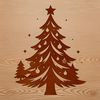 A minimalist digital Christmas tree design available for commercial and personal use.