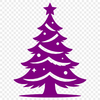 Christmas tree illustration in a clean vector design suitable for various commercial uses.