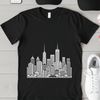 Beautiful Cityscape Illustration City skyline illustration created in vector format for easy editing and customization.