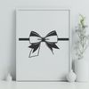 Beautiful Ribbon SVG Design A colorful bow with ribbon-like curves, suitable for craft projects.