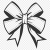 Free Vector Bow Design Download A simple ribbon-like bow with rounded ends and a slight curve, suitable for use as clip art in various designs.