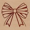 Beautiful Bow Clip Art for Crafting Decorative bow clip art for gifts and presents, ideal for crafting and DIY projects.