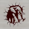 Illustration of a large African elephant with a bold design suitable for vector art and cutting machine projects.