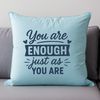 Beautiful Inspirational Quote Vector Design Inspiring quote about self worth and confidence in modern vector design style.