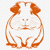 Free SVG Graphic of a Guinea Pet A detailed illustration of a Guinea Pig in a realistic style.