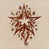 Free Star Symbol SVG Icon An SVG design element featuring a five-pointed star symbol with a simple, bold outline.