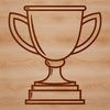 Simple Trophy Design SVG Vector Art A simple trophy design created with vector lines for graphic projects.