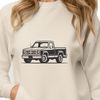 Free Vector Truck Design Illustration of a modern pickup truck in vector format.