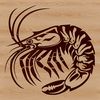 Free Shrimp Vector Image Download A colorful illustration of a shrimp, a common crustacean often used as food in various cuisines.