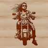 Bold Motorbike Vector Art Vector art design of a motorbike with bold graphics and dynamic movement.
