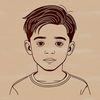Young Casual Guy Illustration A digital illustration of a young boy in a casual setting.