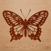 Detailed SVG Butterfly Graphics A colorful butterfly illustration with intricate details, suitable for vector graphics and design projects.