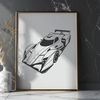 Speed Demon Design A high-performance racing car with sleek design.