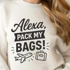 Laugh-out-Loud Vacation Inspiration A collection of humorous vacation quotes in a vector design format.
