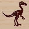 Prehistoric Illustration Vector Graphic A prehistoric dino illustration created as a vector graphic.