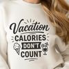 Free SVG Clip Art for Travel Lovers A collection of humorous vacation quotes in a vector format, suitable for various digital applications.