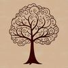 Nature's Emblem SVG Graphic A stylized illustration of a tree in vector format, suitable for digital designs and crafts.