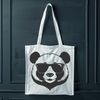 Panda Wearables Illustration A playful panda wearing trendy sunglasses in a whimsical illustration.