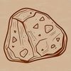 2D Rock SVG File Download A 2D vector illustration of a rock in various angles.
