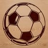 Football Ball Icon A high-resolution digital illustration of a soccer ball, suitable for commercial or personal use in various formats.