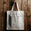 A customizable vector graphic representation of a box, suitable for cutting machines like Cricut or laser cutters.