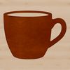 A simple cup design made from high-quality vector graphics, suitable for various cutting machines.
