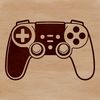Ergonomic Video Gaming Accessory A modern video game controller with ergonomic design.
