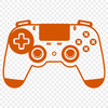 SVG Graphic for Console Games Game controller design for video games and digital media
