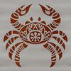 Colorful Steampunk-Inspired Crab Design A detailed illustration of a crab in various poses.