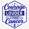 Personalized vector graphic quote for survivors of illness or adversity.