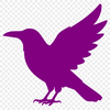 A detailed illustration of a Crow, designed as an SVG file for cutting machine usage.
