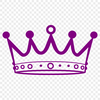 Digital Crown Vector Art Illustration A digital illustration of a crown made from vector art for use in various design projects.