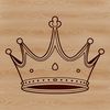 Free Clip Art Crown Image A digital crown design created as a vector image in SVG format.
