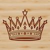 Crown Vector Graphic Vector graphic illustration of a crown, suitable for cutting machine designs or laser engraving projects.