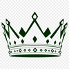 Beautiful Stylized Crown Illustration A stylized illustration of a crown, created as a vector graphic.