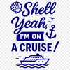 Cruise-Themed Quotes for DIY Decor Quotable phrases for cruise vacations, perfect for DIY projects and crafting.