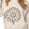 A high-quality vector daisy flower design, ideal for cutting machines like Cricut and laser cutters.